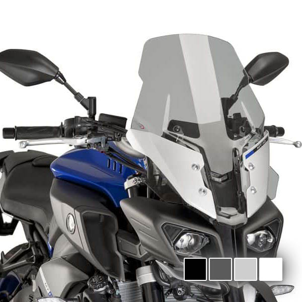 Puig Touring Plus Windscherm Yamaha MT 10 / MT 10 SP 2016-2021