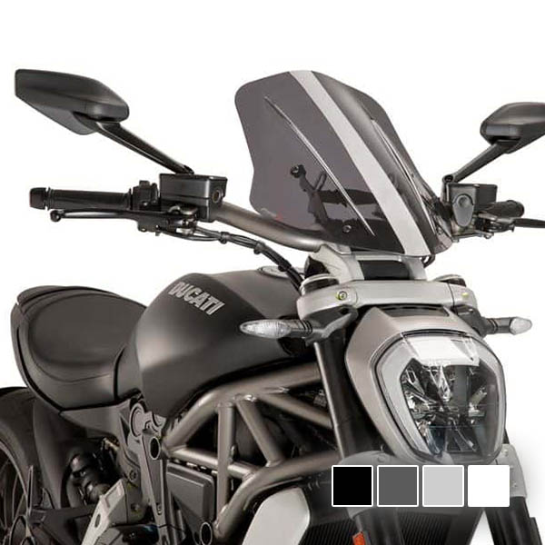 Puig New Generation Touring Windscherm Ducati X Diavel / S 2016-2018