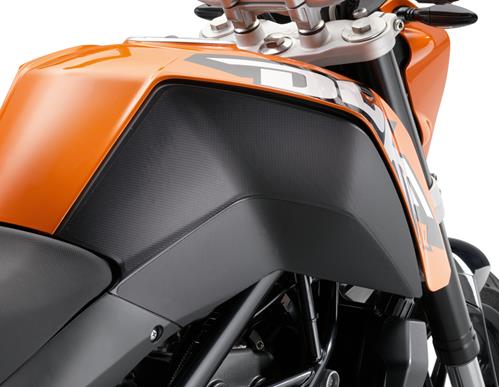KTM Tank Beschermings Sticker Transparant Duke 125 / 250 / 390
