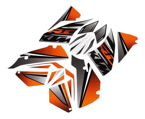 KTM Sticker Set "NEON" RC 125 / 200 / 250 / 390