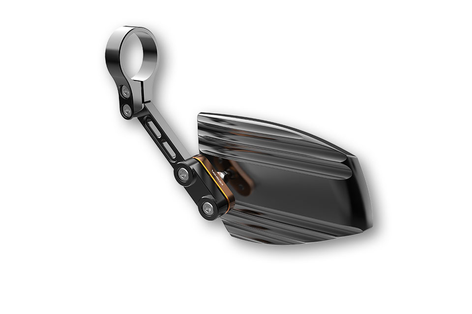 Highsider Stuureind Spiegelset Wave Zwart / Goud