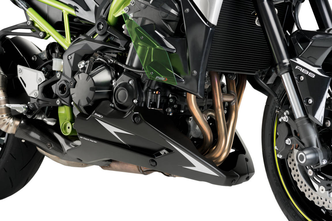 Puig Motorspoiler Kawasaki Z 900 / SE Vanaf 2017 Mat Zwart
