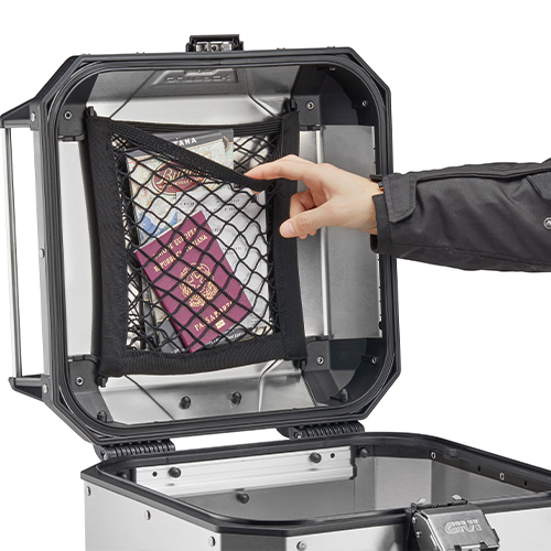 Givi E243 Elastisch net 42L voor Trekker Outback
