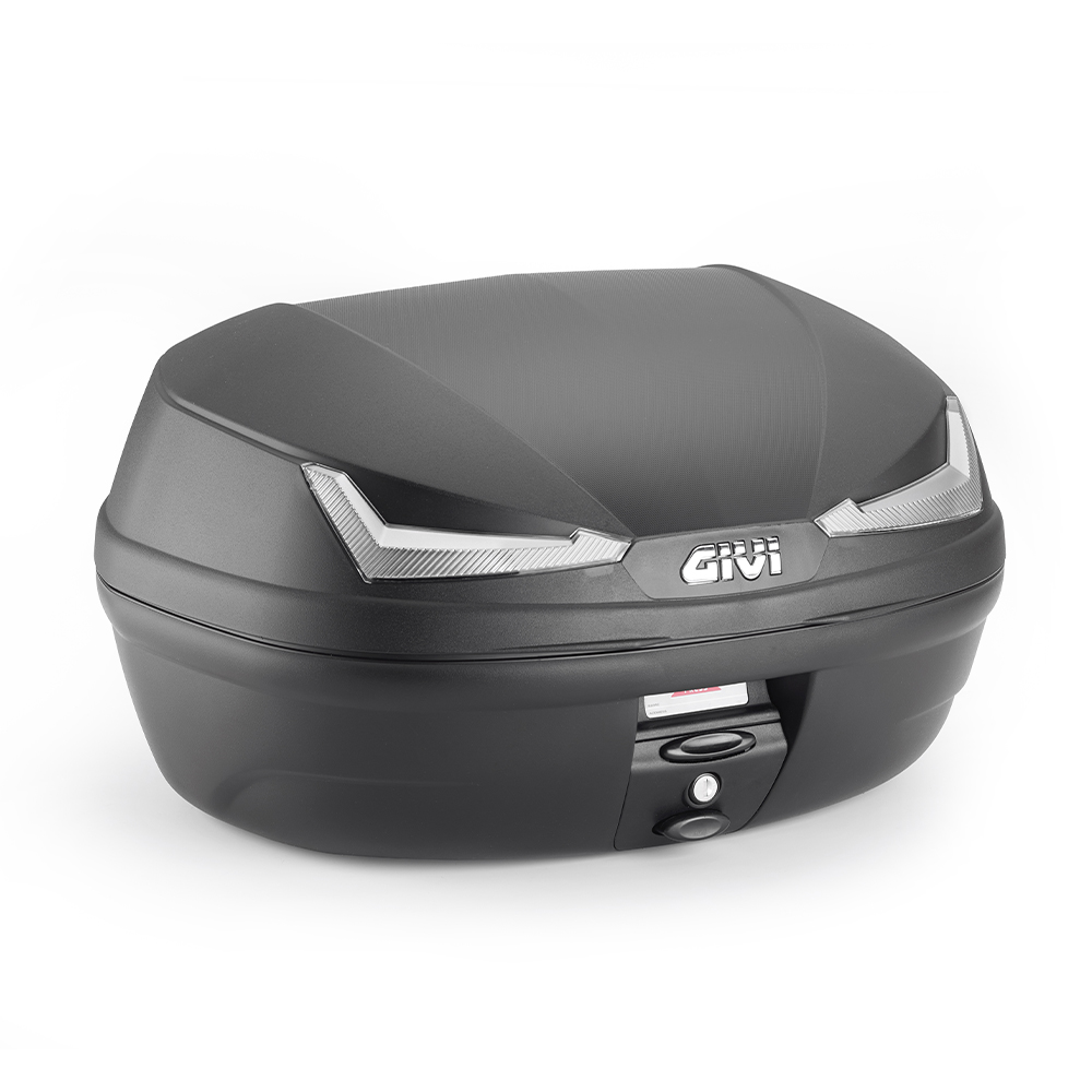 Givi E455NT zwart Monolock topkoffer 45 Liter Smoke reflector