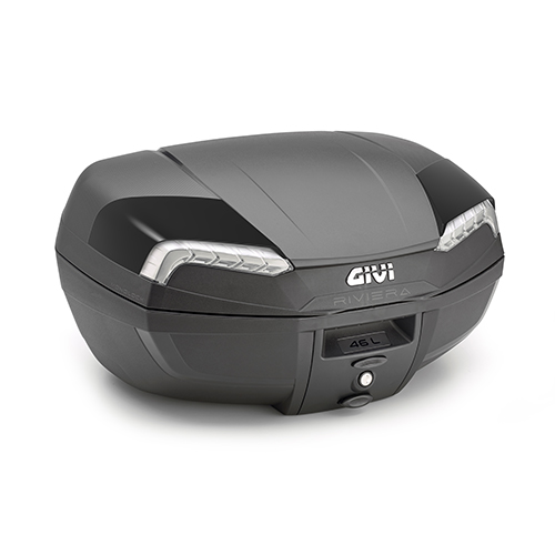 Givi E46NT topkoffer 46L Riviera zwart met smoke reflector