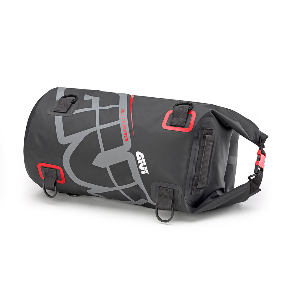 Givi EA114GR EA114GR waterproof Tas 30 Liter zwart/grijs/rood