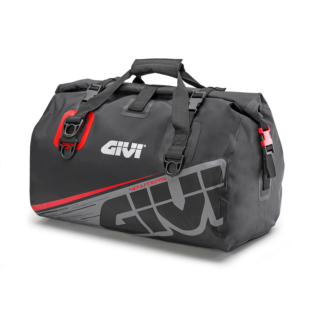 Givi EA115GR EA115GR waterproof Tas 40 Liter zwart/grijs/rood