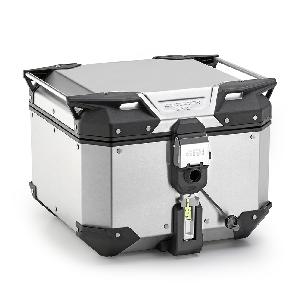 Givi OBKEV42A Trekker Outback EVO aluminium topkoffer, 42  Liter, Monokey, verkocht zonder slot