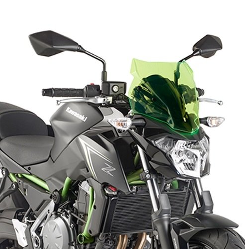 Givi A4117GR Windscherm LIME Kawasaki Z 650 2017-2019