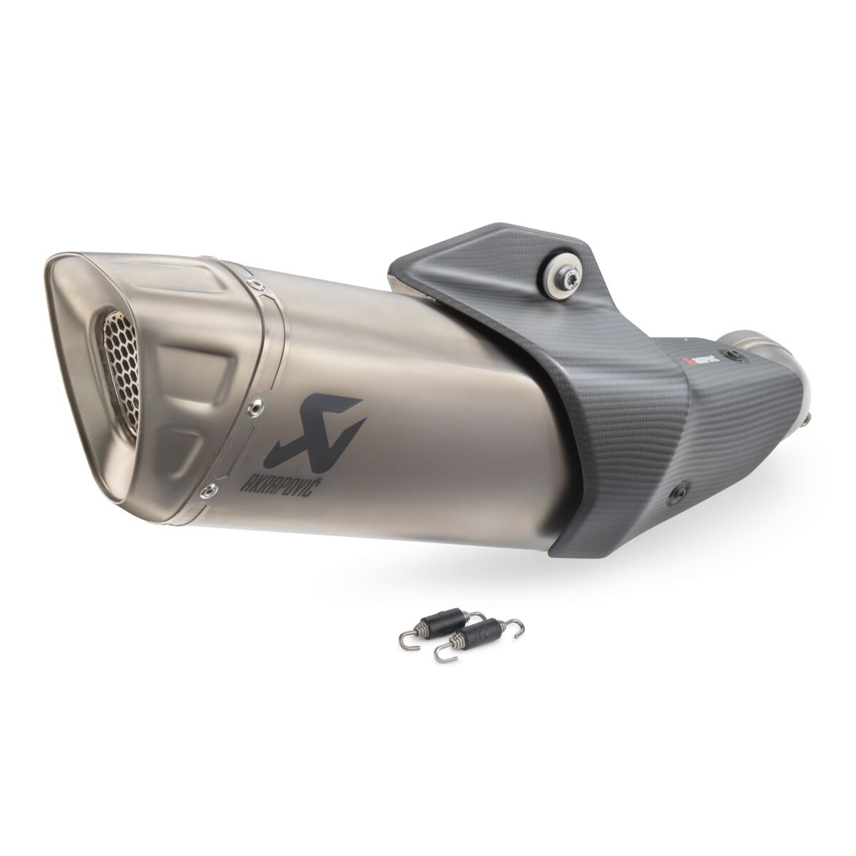 Akrapovic Uitlaat titanium slip-on KTM 990 Duke en 990 RC R 2024 - 2026
