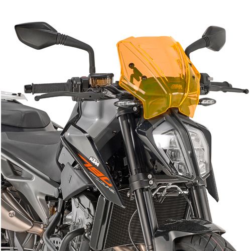 Givi A7708OR Windscherm Orange KTM 790 Duke 2018-2020