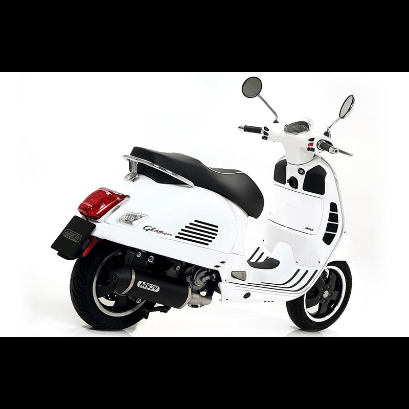ARROW Urban motorfiets uitlaat voor Vespa GTS300 vanaf 2017