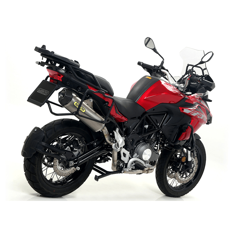 ARROW RACE TECH motorfiets uitlaat voor Benelli TRK 502X vanaf 2018
