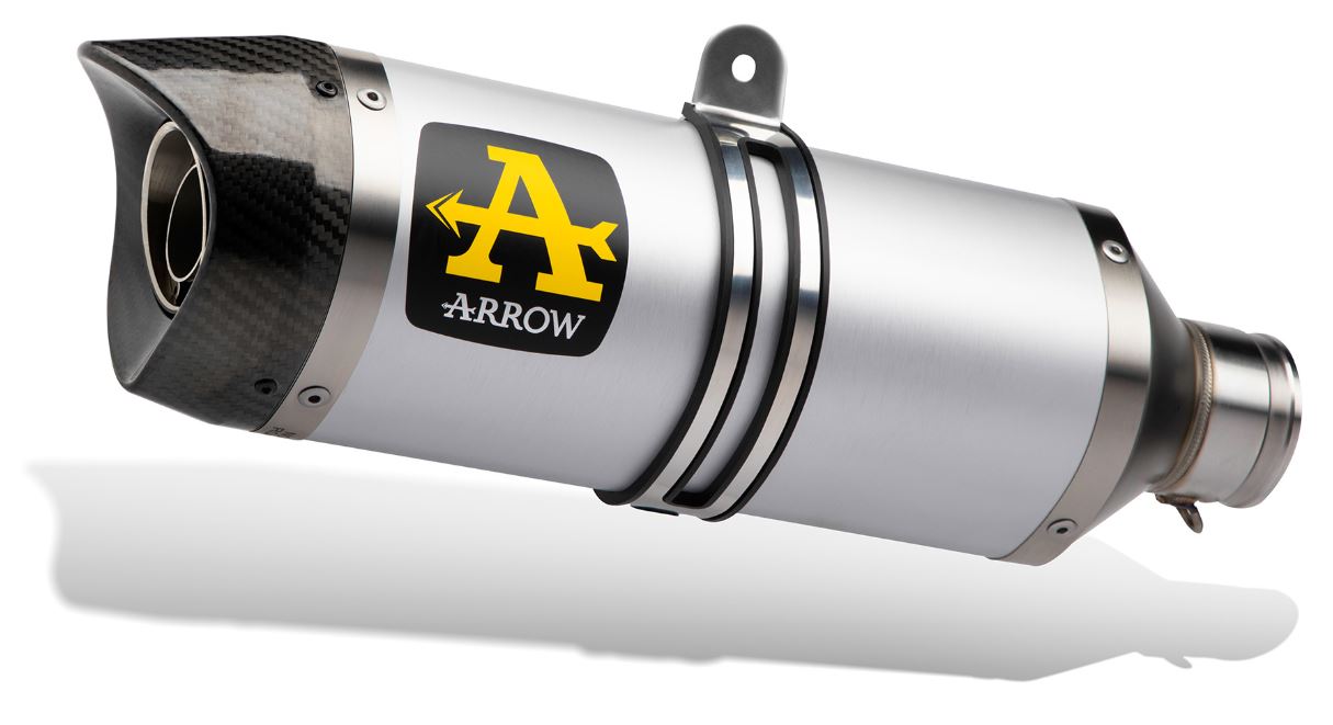 ARROW Street Thunder Alu Kawasaki Z900 motorfiets uitlaat