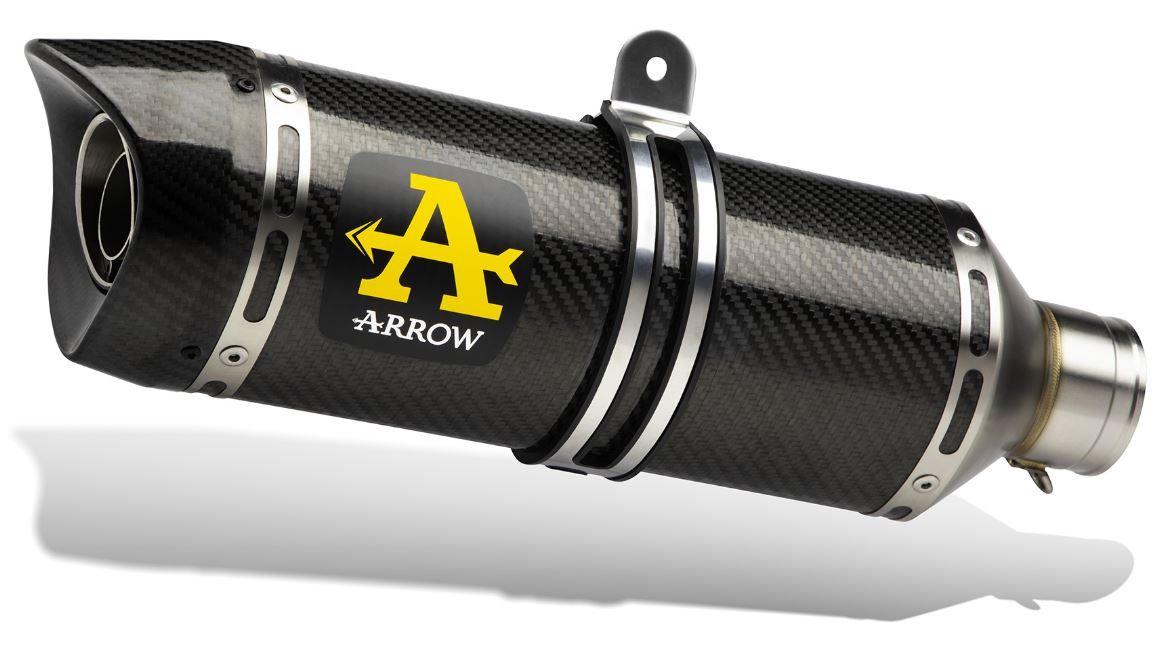 ARROW Street Thunder Carbon Kawasaki Z900 motorfiets uitlaat
