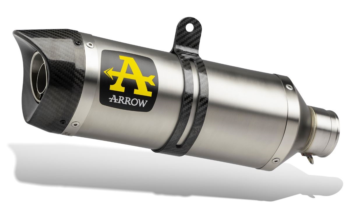 ARROW Thunder Yamaha YZF-R3 Titanium motorfiets uitlaat
