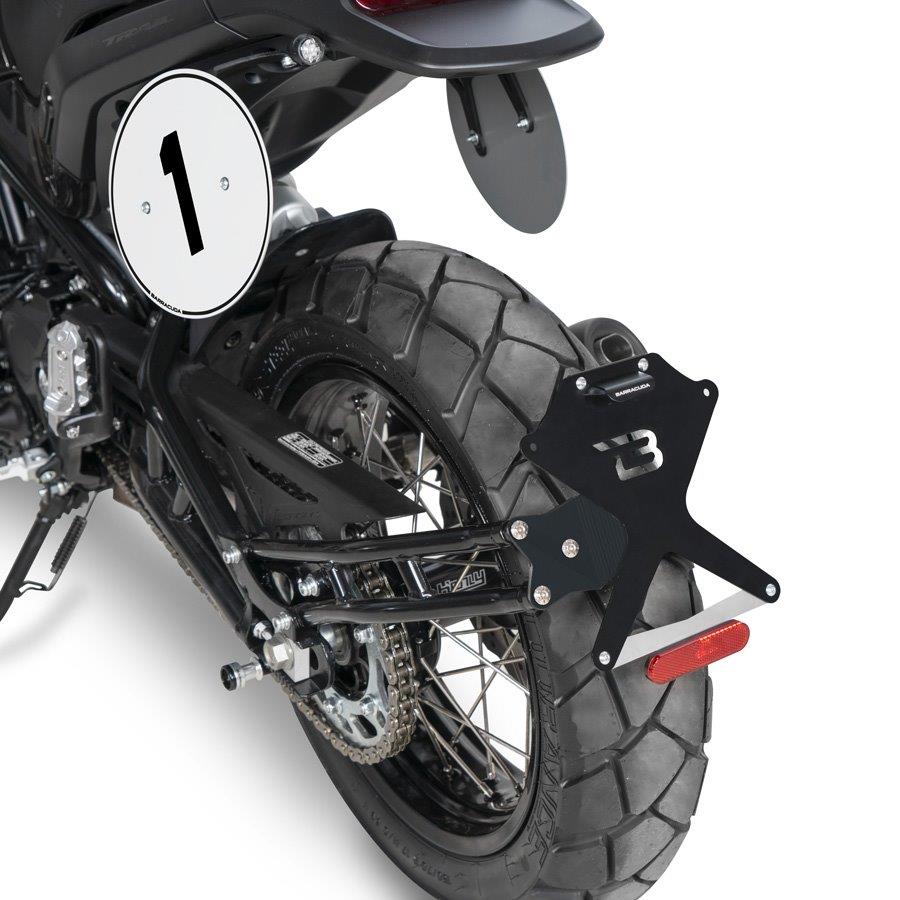 Barracuda kentekenplaathouder Side Naked Benelli Leoncino