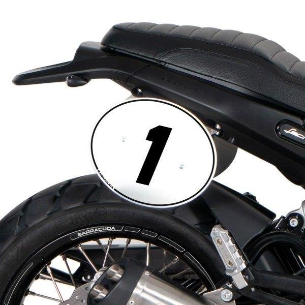 Barracuda nummerplaat set zijkant Benelli Leoncino 500 vanaf 2020