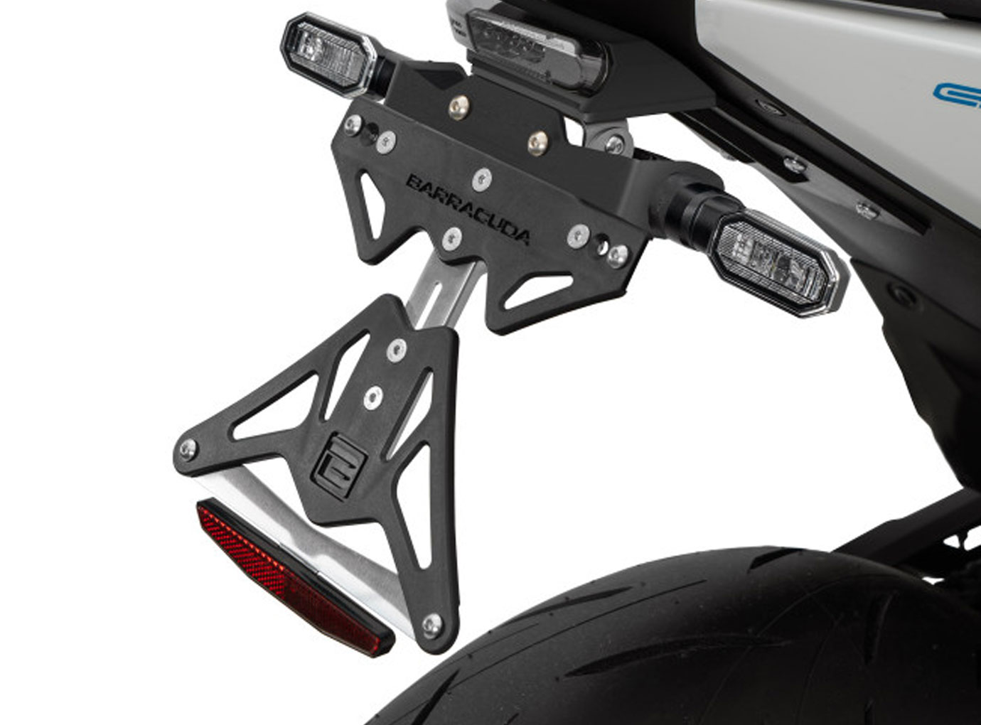 Barracuda kentekenplaathouder Suzuki GSX-8S voor oem knipperlichten