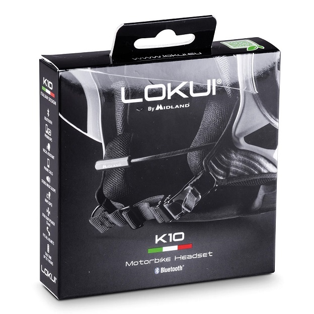 Midland Lokui K10 motorfiets Multimedia-Headset