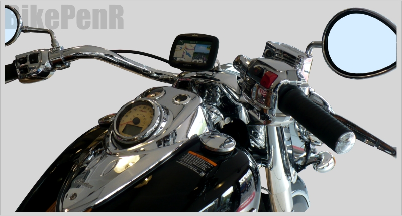 BikePenR GPS en Navigatie montagesteun IND.1 voor Indian Chief + Springfield