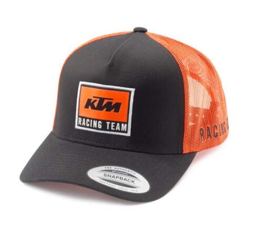 KTM Racing Team Trucker Pet Zwart/Oranje 2024