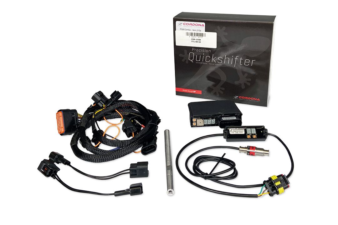 CORDONA PQ8 210B  QUICKSHIFTER VOOR HONDA, Yamaha, Kawasaki, Suzuki en Triumph