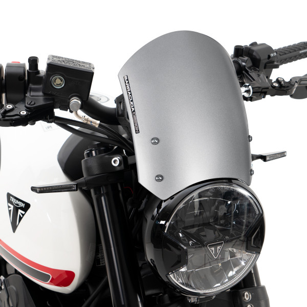 Barracuda Aluminium Windscherm Classic Triumph Trident 660 Zilver