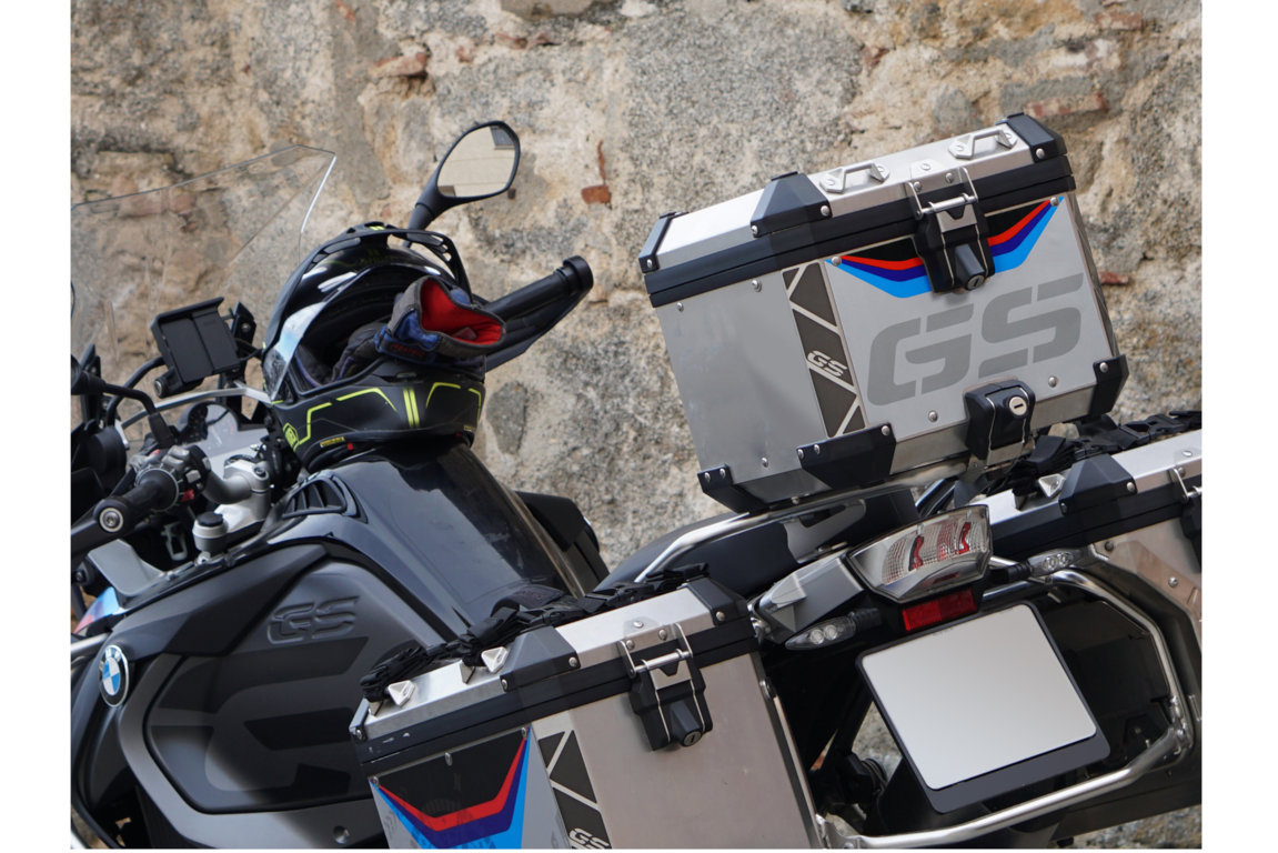Puig Topkoffer Sticker GS BMW Adventure Topkoffer Voor BMW R 700 / 750 / 800 / 850 / 1200 / 1250 GS Modellen