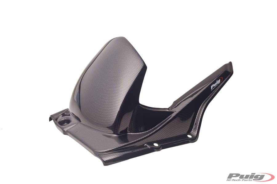 Puig Achterspatbord S Carbon Look Kawasaki ER 6 N / ER 6 F 2012-2017
