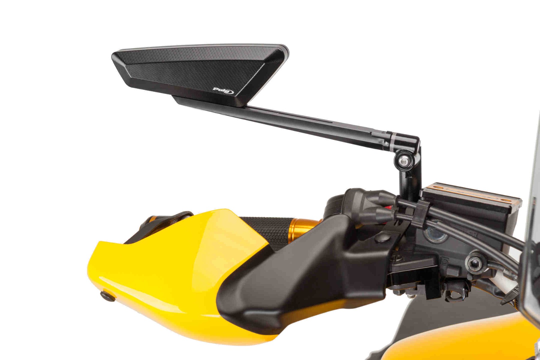 Puig Aluminium Spiegel Hyper Naked Rechts