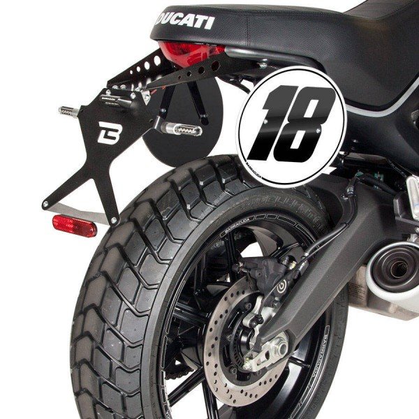 Barracuda Kentekenplaathouder Ducati SCRAMBLER