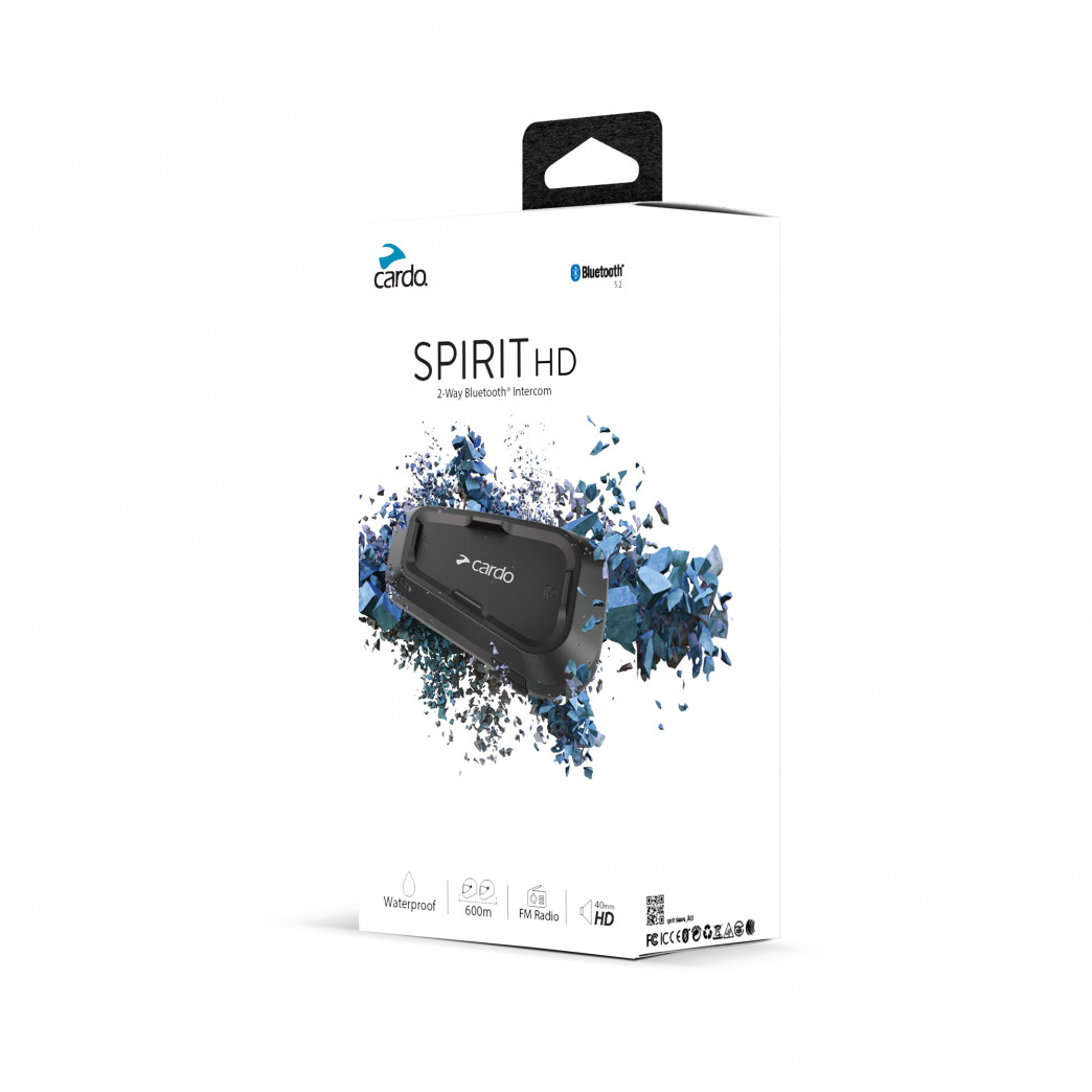 Cardo Spirit HD Intercom Duo - Set van 2