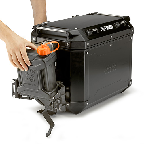 Givi E205 Bevestigingsriem Jerrycan TAN01 voor Trekker Outback koffers