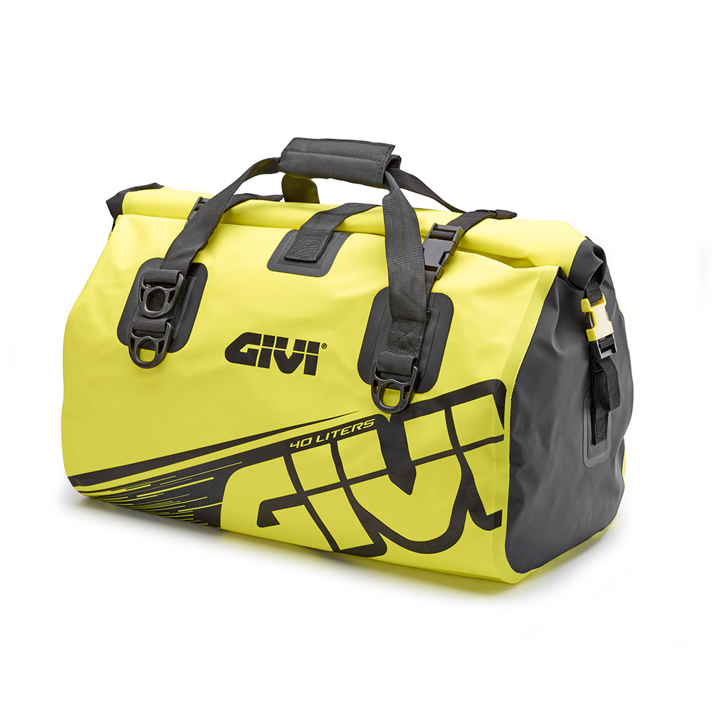 Givi EA115FL Bagagetas waterdicht seat bag zwart / geel 40 liter