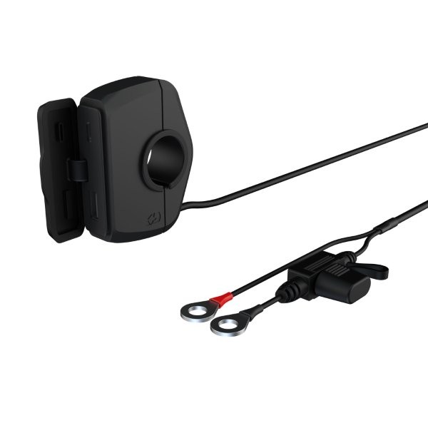 Oxford EL118 Slimline USB Type A en Type C 3.0 Ampere lader