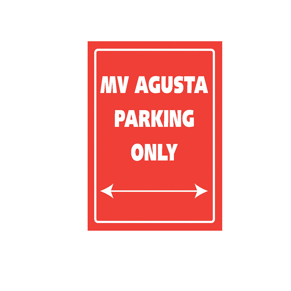 MV Agusta Parking Only