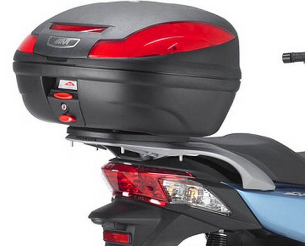Topkofferrek Honda SH300i van GIVI voor Monokey koffer