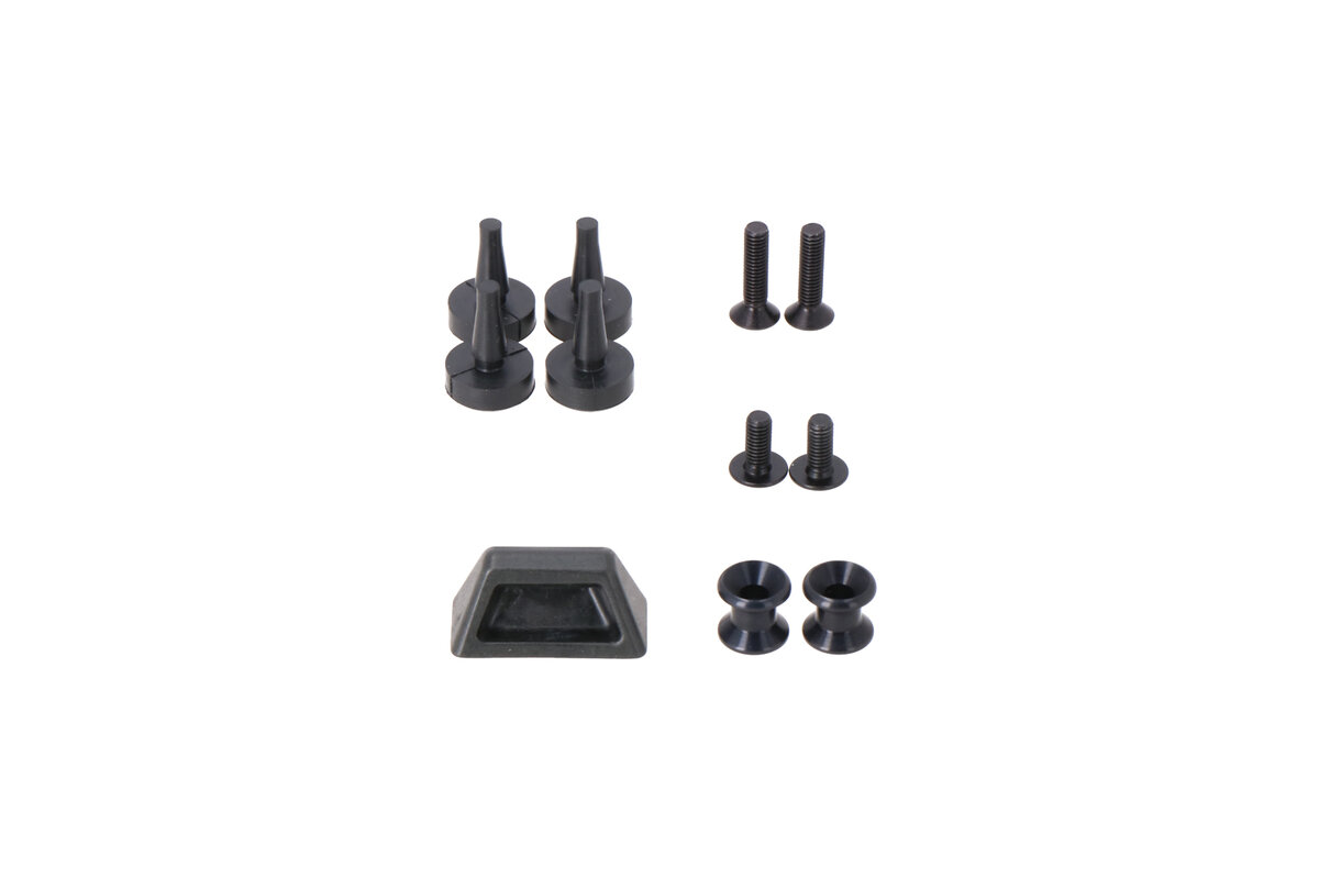 SW-Motech Adapter Kit Voor Montage DUSC Topkoffer / Zijkoffers op SW-Motech ADVENTURE-RACK