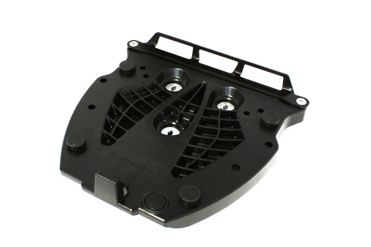 SW-Motech Quick-Lock Adapterplaat voor Givi en Kappa Monolock Topkoffers op SW-Motech ALU-Rack