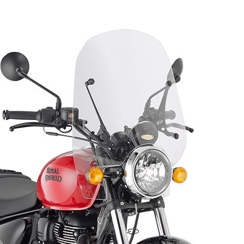 Givi windscherm 9053A voor ROYAL ENFIELD METEOR 350 vanaf 2021 t/m 2022