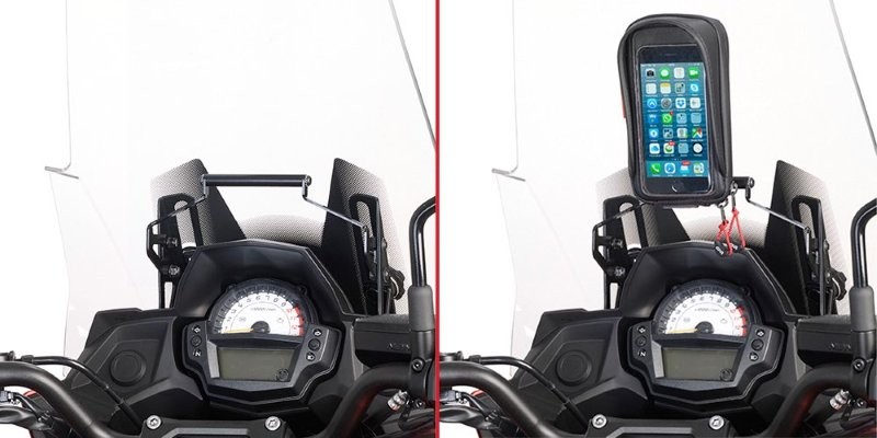 Givi FB4114 Accessoire GPS Navi steun KAWASAKI Versys 650 vanaf 2015 t/m 2021
