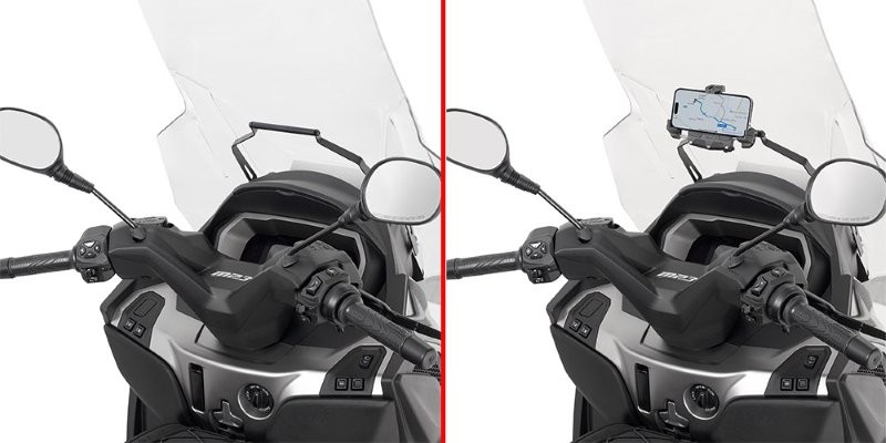 Givi FB5619 Accessoire GPS Navi steun PIAGGIO MP3 HPE400-SPORT