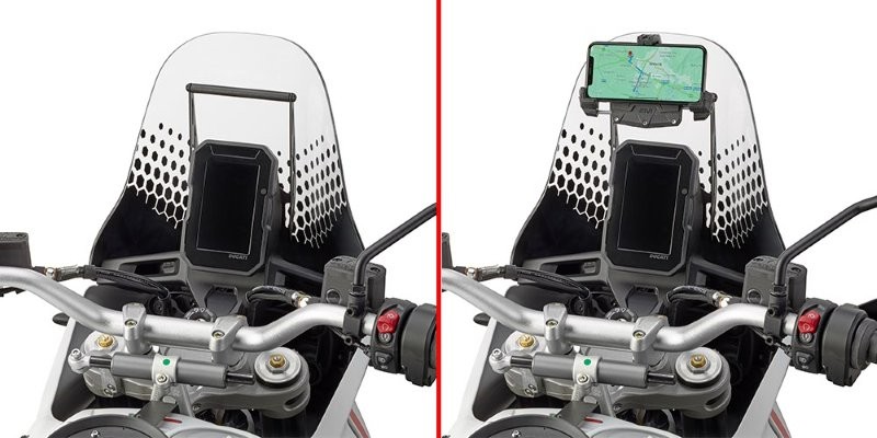 Givi FB7414 Accessoire GPS Navi steun DUCATI DESERT X vanaf 2022