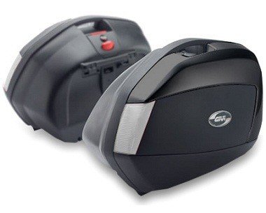 Givi V35NT Tech Kofferset zwart kunststof Smoked grijze reflectors