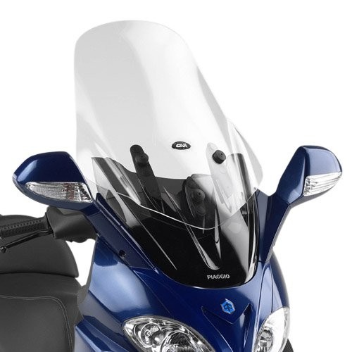 Givi windscherm D229ST voor Piaggio X9 200/250/500 Evolution vanaf 2003 t-m 2004