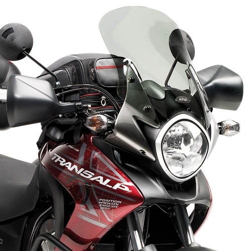 Givi windscherm D313S Smoked voor HONDA XL700V TRANSALP vanaf 2008 t/m 2013