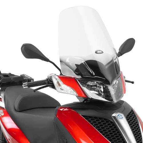 Givi windscherm D5600ST voor Piaggio Mp3 Yourban 125-300 2011 t/m 2016