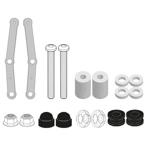 Givi Bevestigingskit D9259KIT Voor montage Voge Sr1 125 vanaf 2023 t/m 2024