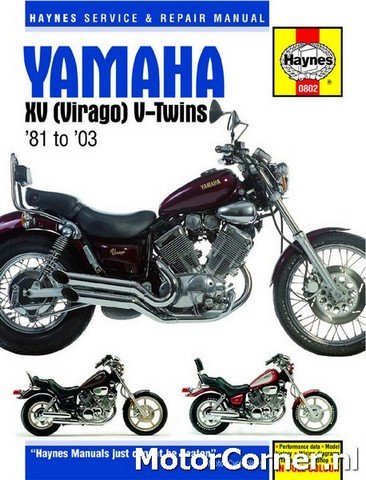 Werkplaatsboek Haynes Yamaha XV535, XV750 Virago 1984 tot 1997